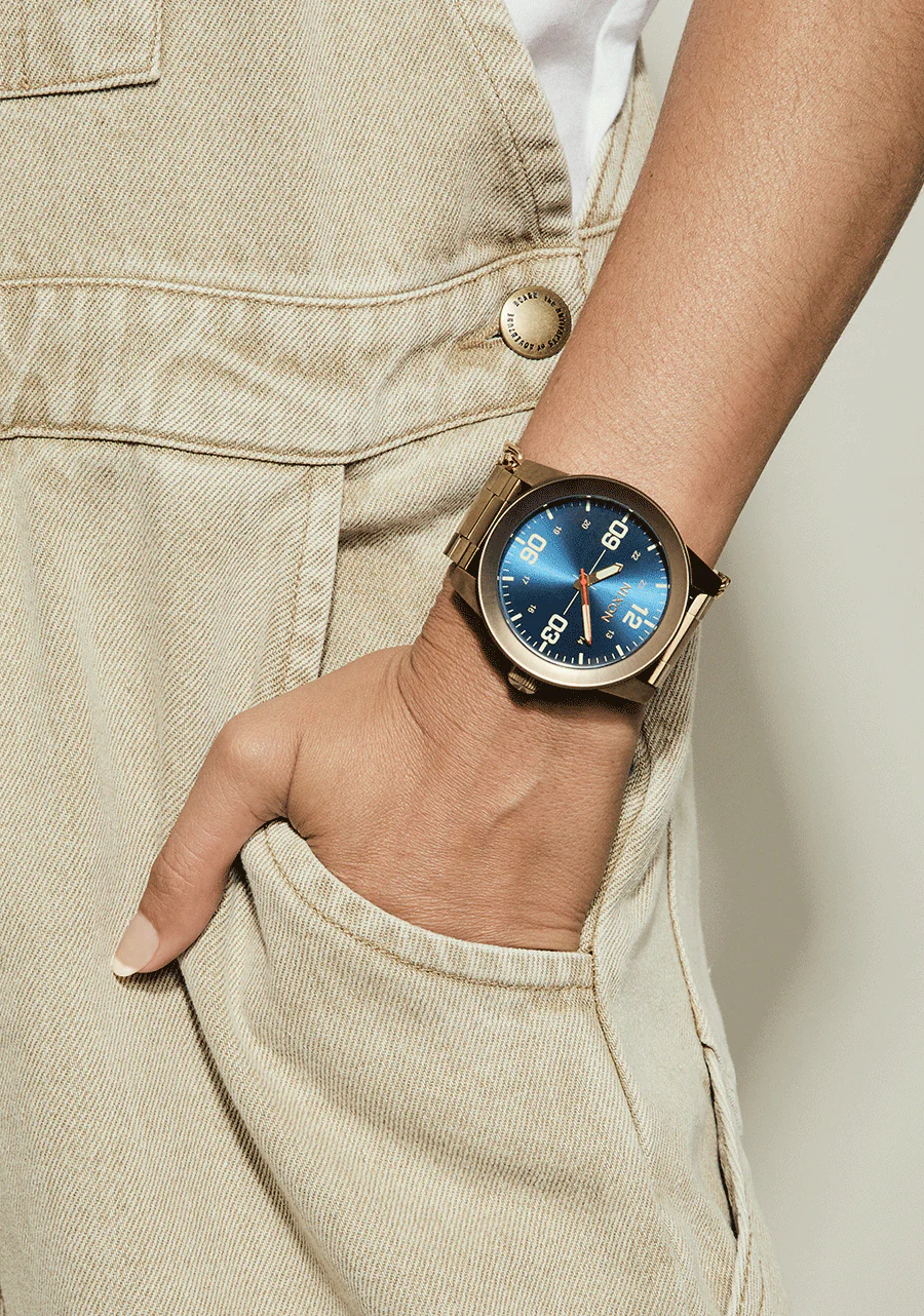 Corporal Acier Inoxydable - Or du désert / Bleu d'Arles - Image 10