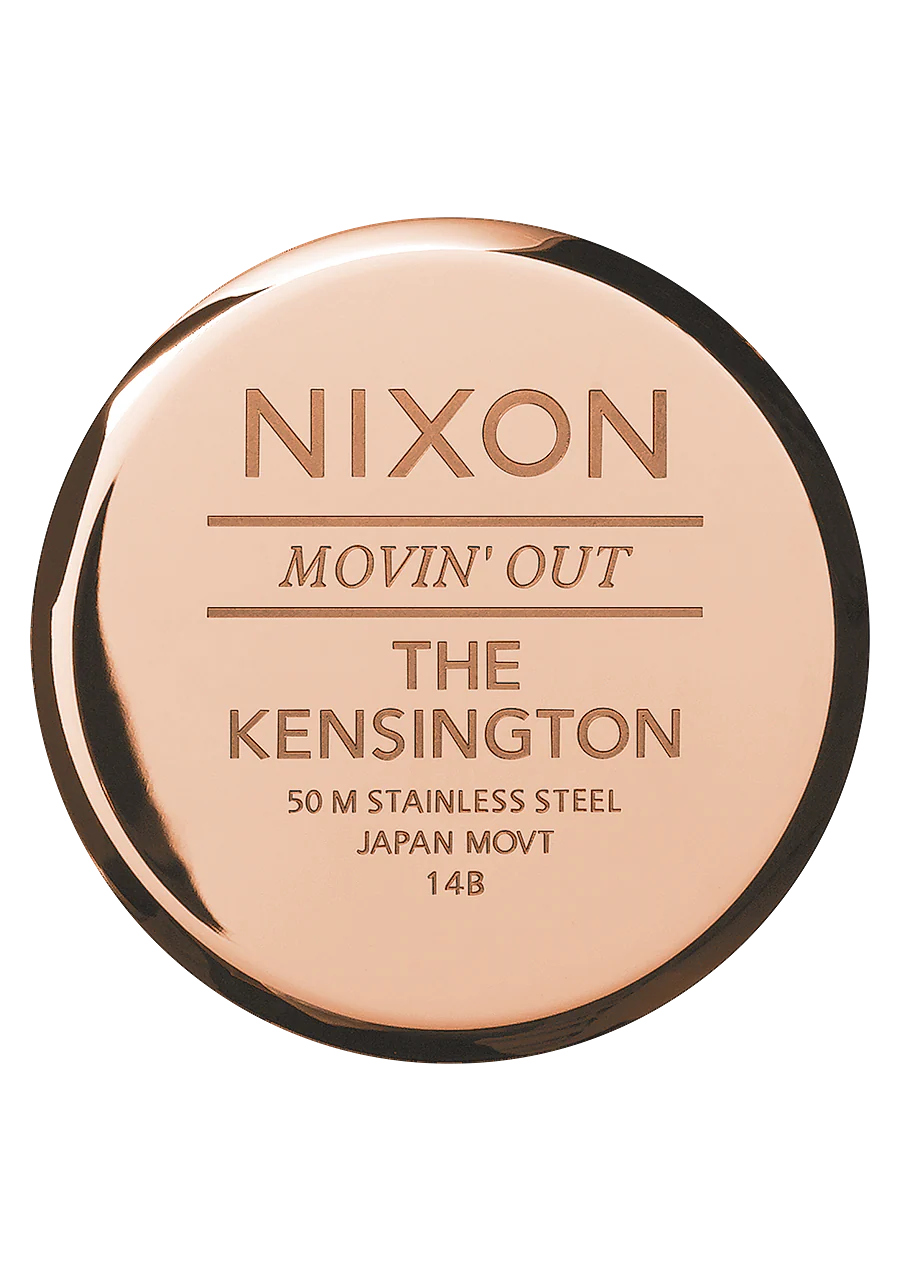 Kensington Cuir - Or rose / Noir - Image 4