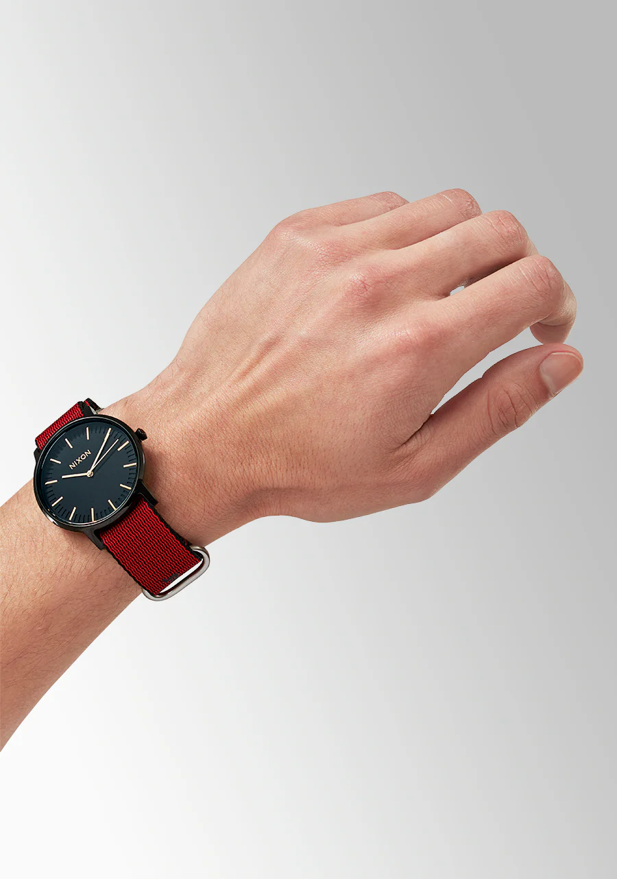 Rolling Stones 20mm Bracelet Monobloc Recyclé - Rouge - Image 6