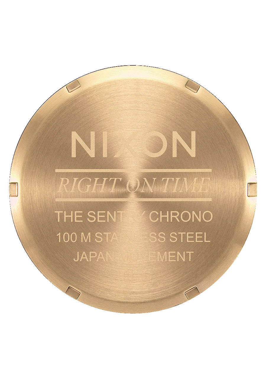 Sentry Chrono Cuir - Or / Indigo / Brun - Image 4
